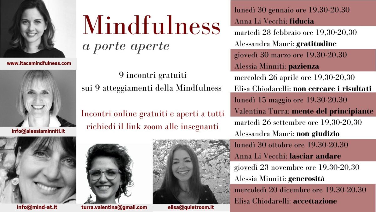 Mindfulness a porte aperte