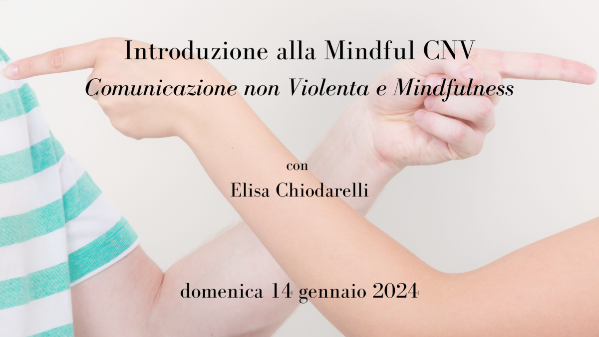 Introduzione alla Mindful CNV