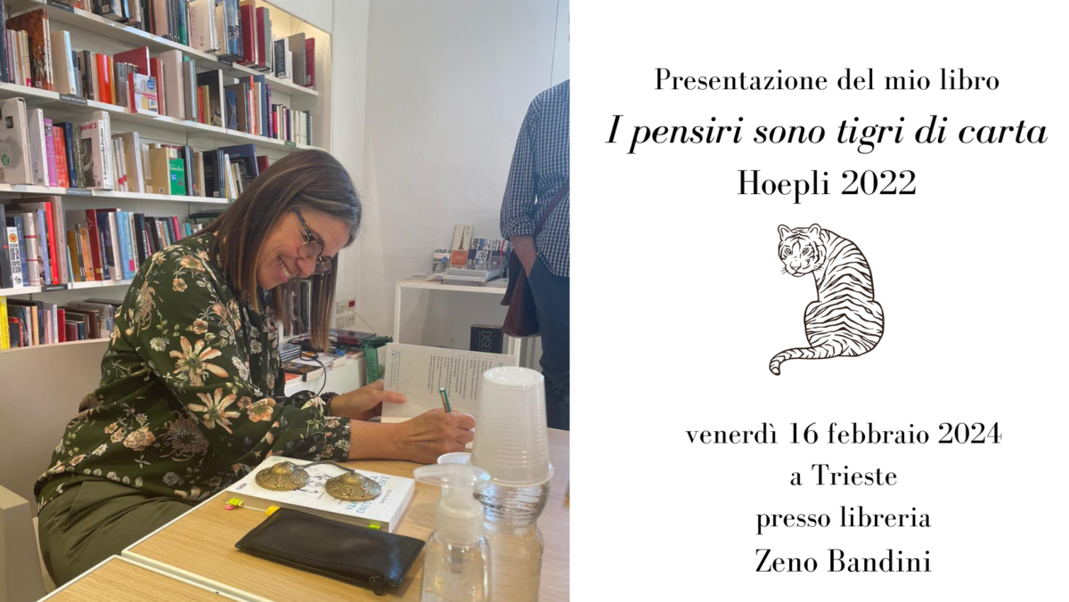 Presentazione del mio libro